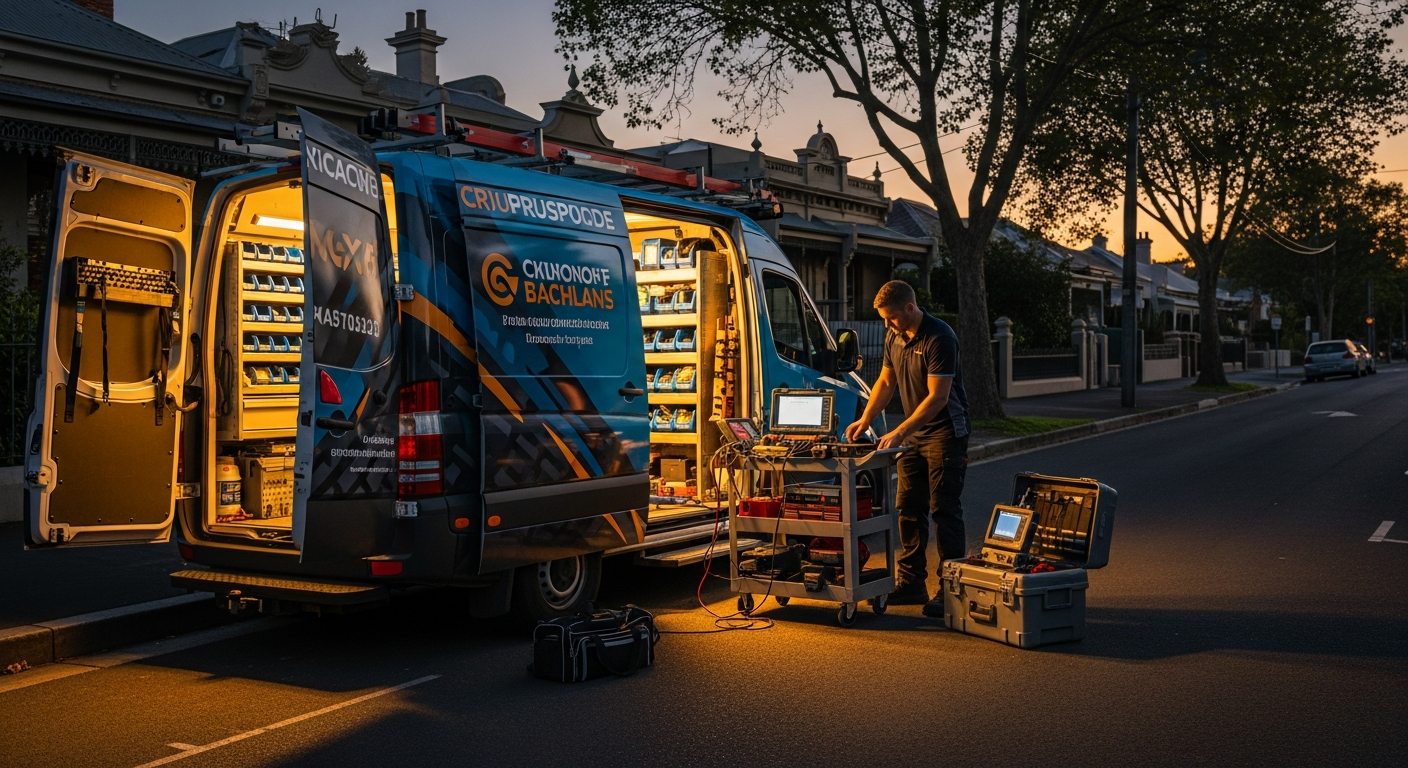 Mobile mechanic van in Melbourne suburbs