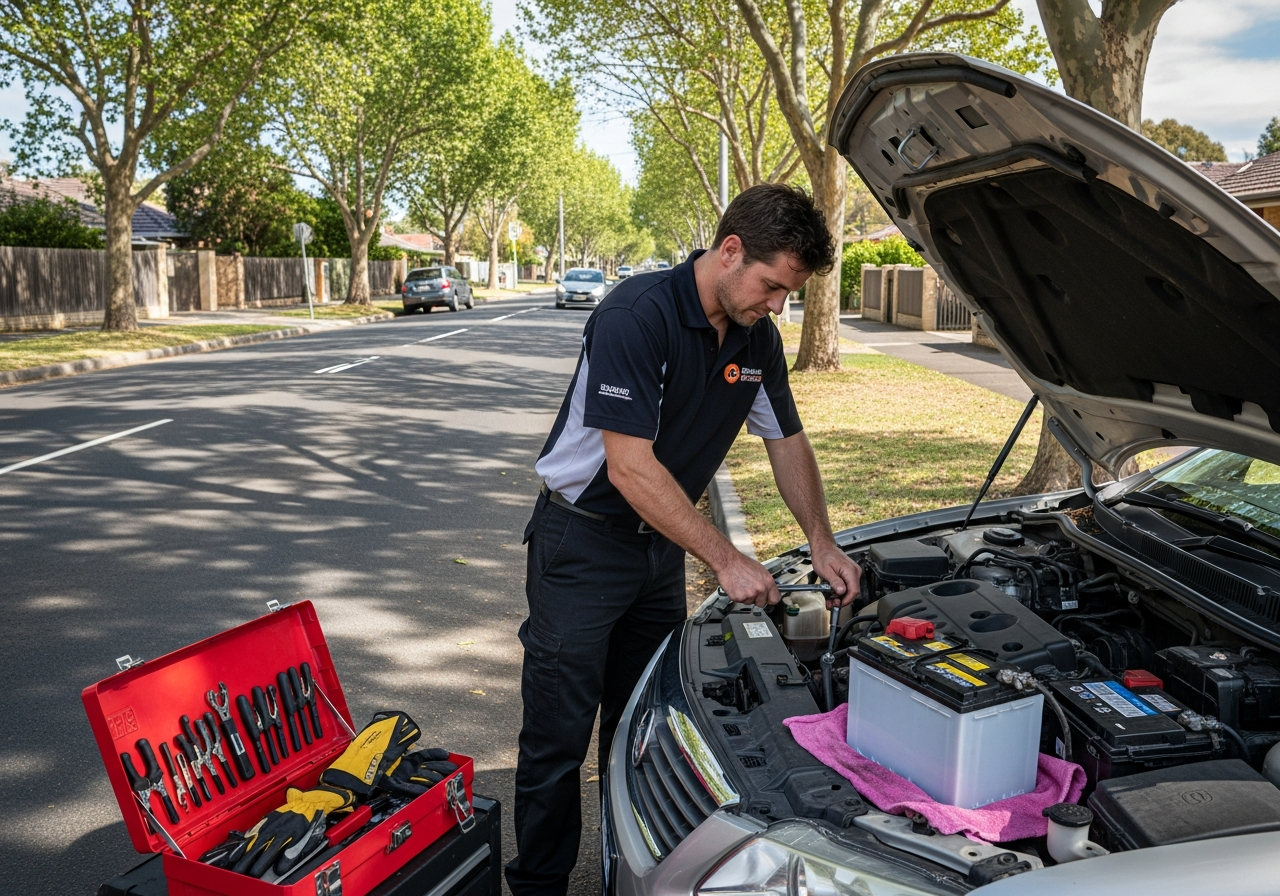 Battery replacement onsite