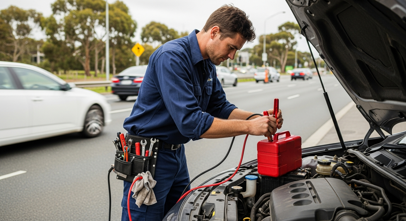 On road car mechanic Melbourne