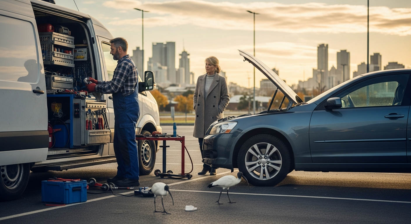 24/7 mobile breakdown service Melbourne