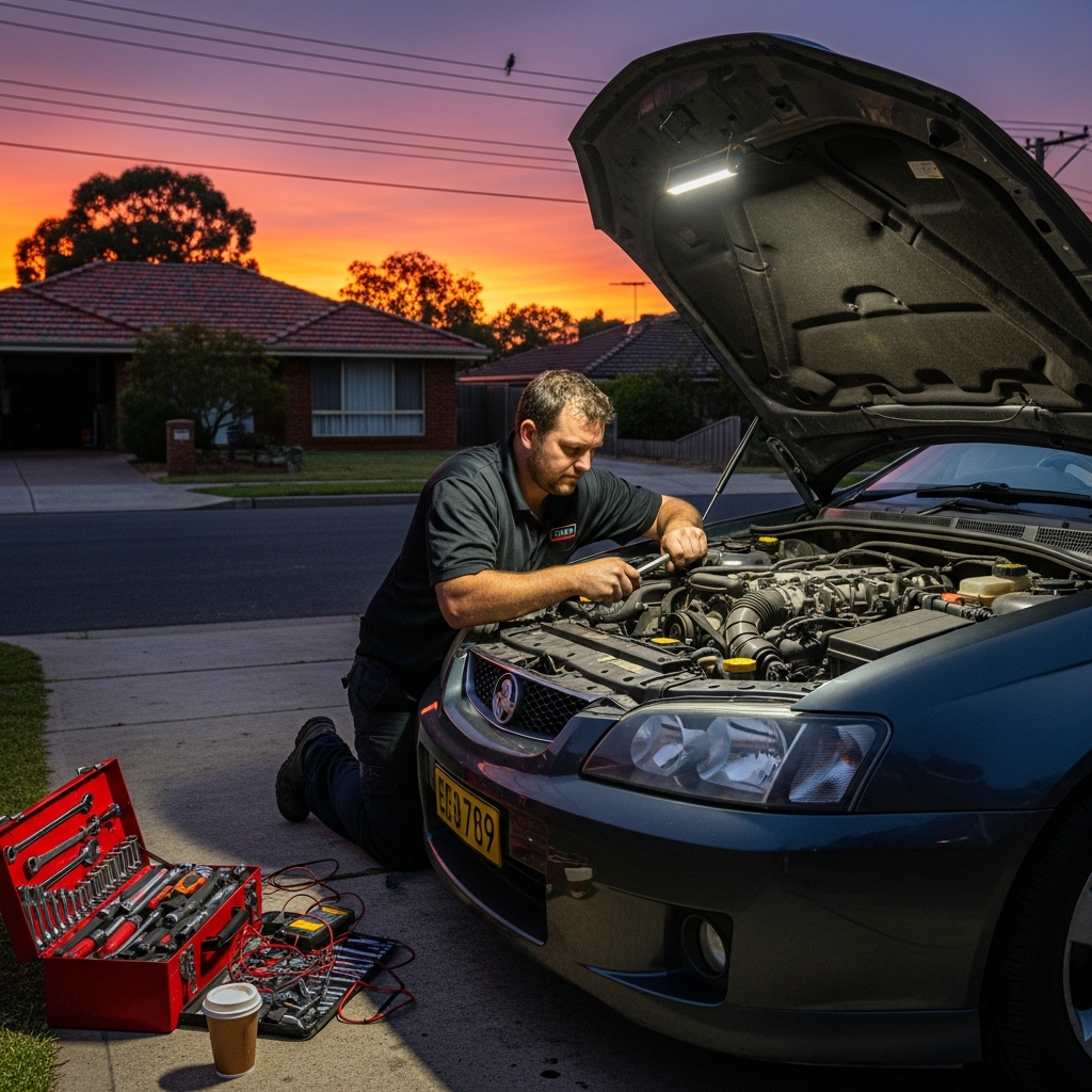 Mobile mechanic at home