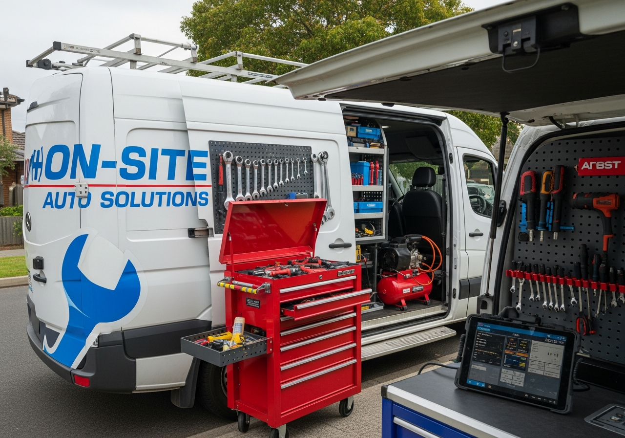 Mobile mechanic van