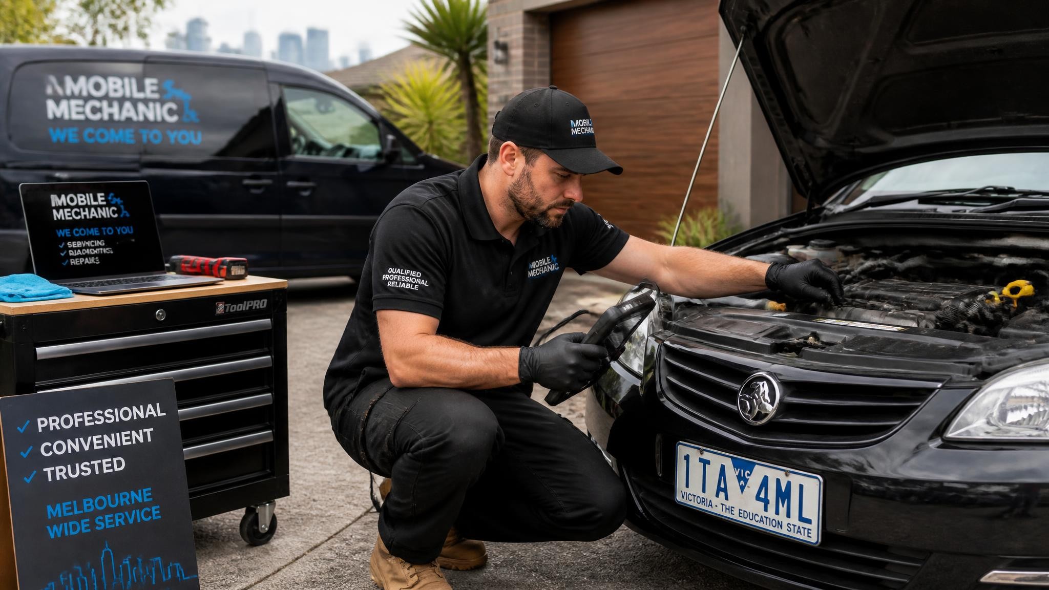 Mobile car servicing in Melbourne