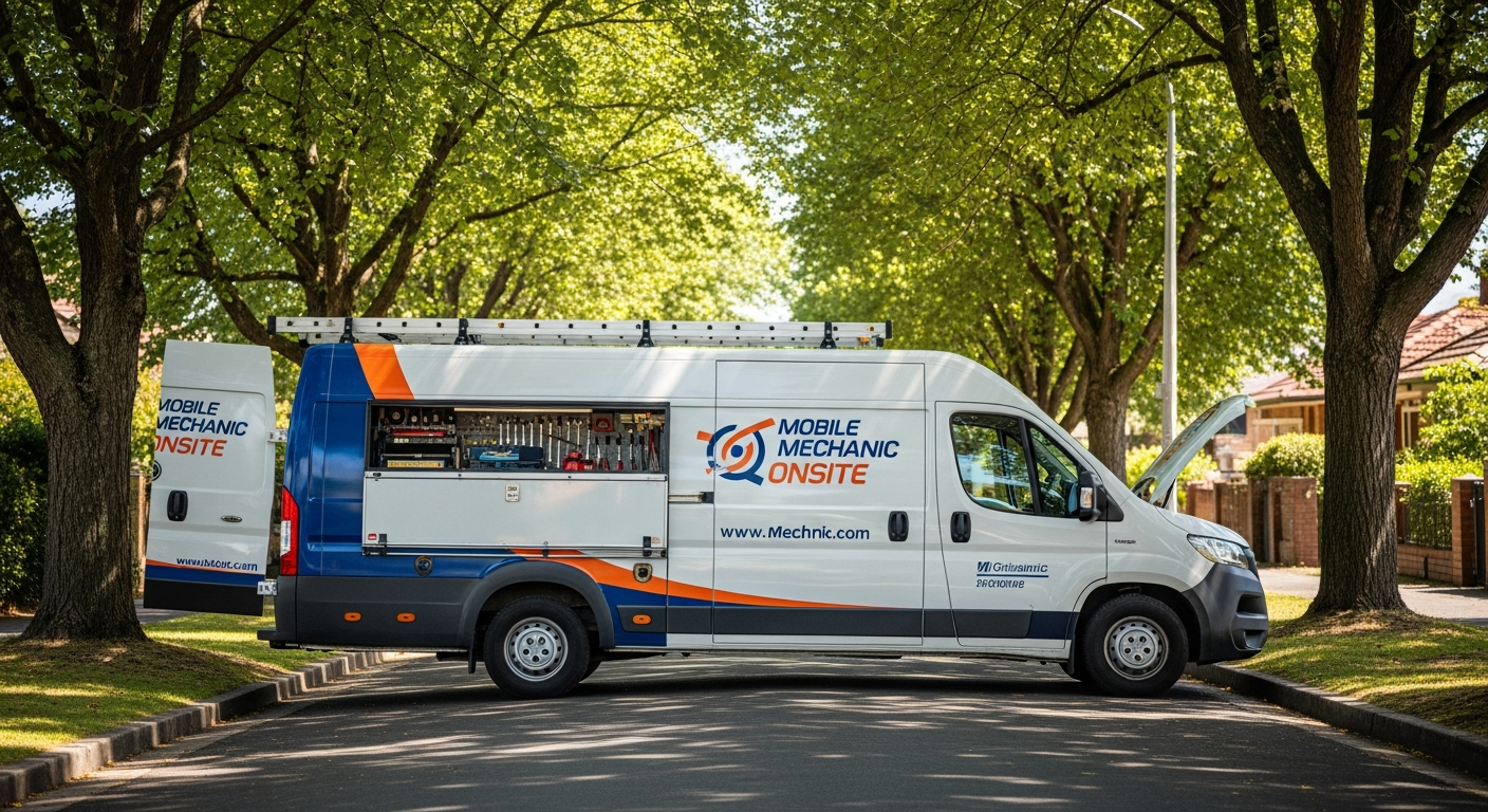 Mobile Mechanic Doncaster van