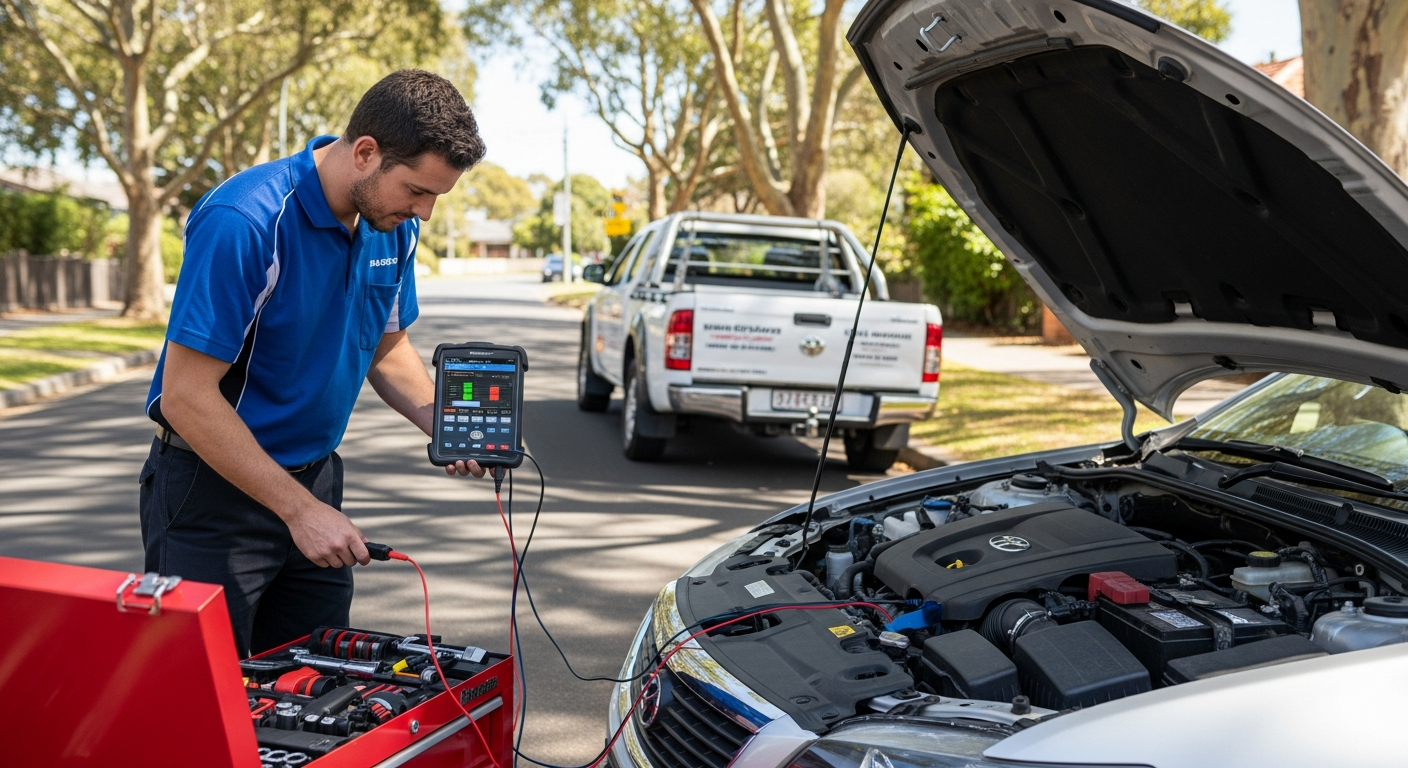 Onsite vehicle diagnostics