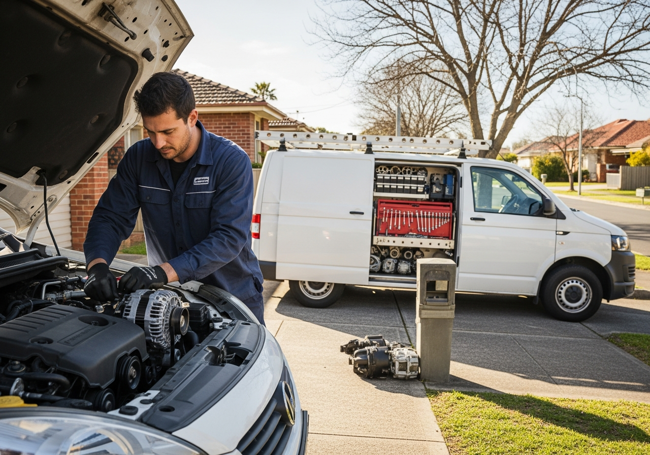 Alternator replacement onsite