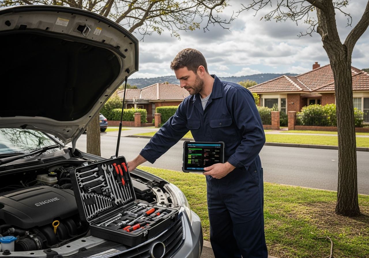 On-road mechanical repair in Melbourne