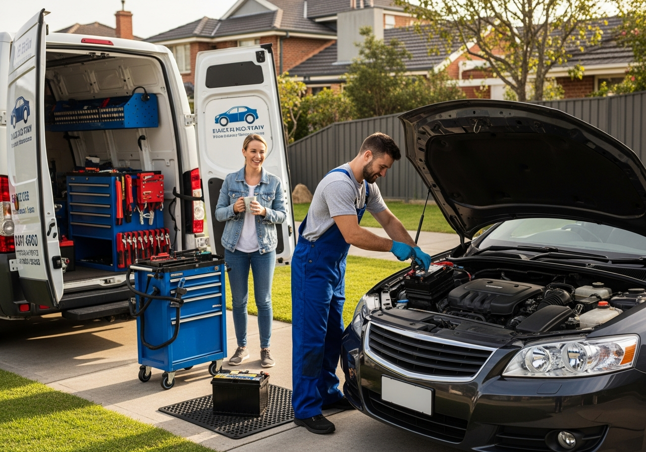 On-site battery replacement
