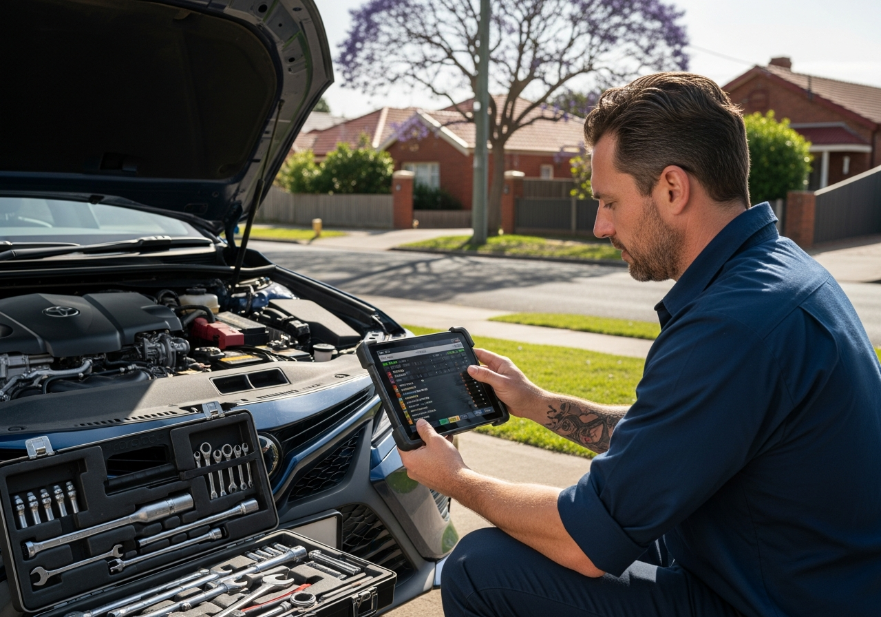 mechanic diagnostic tablet