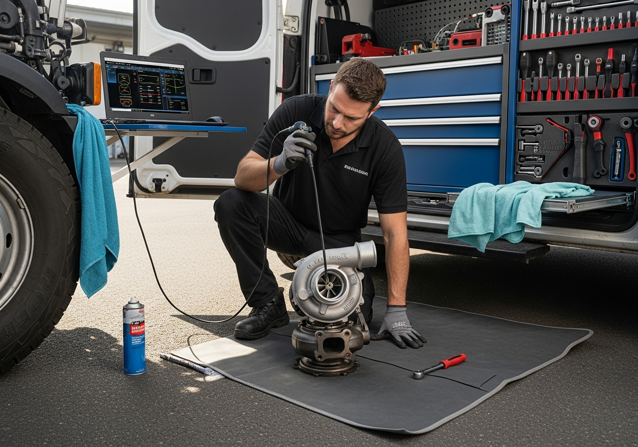 Turbocharger inspection