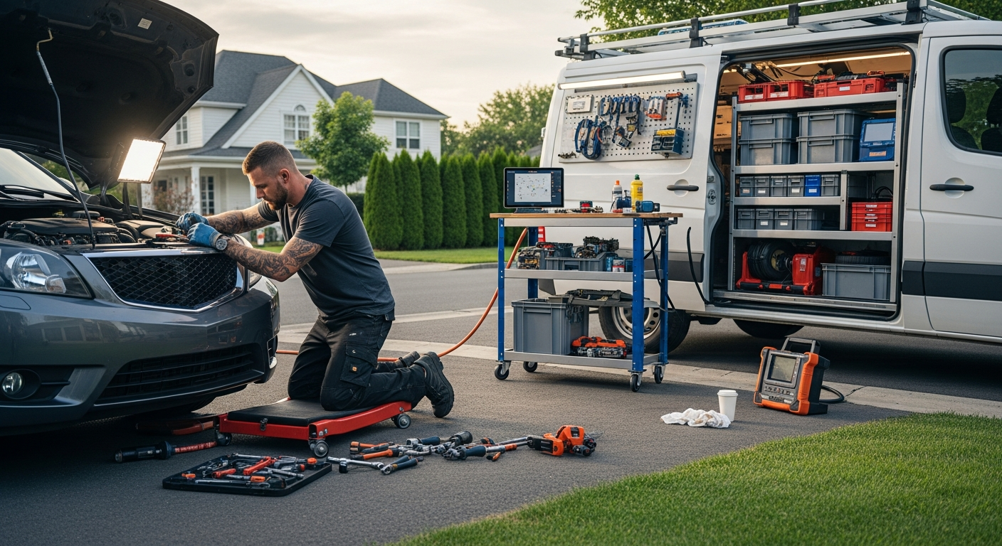 Mobile car mechanic onsite