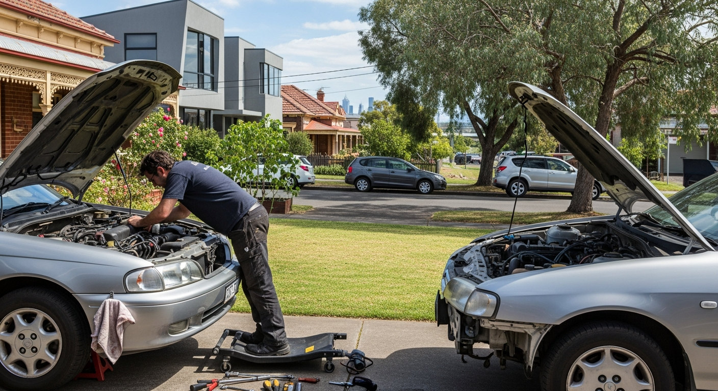 Mobile car service Melbourne suburbs