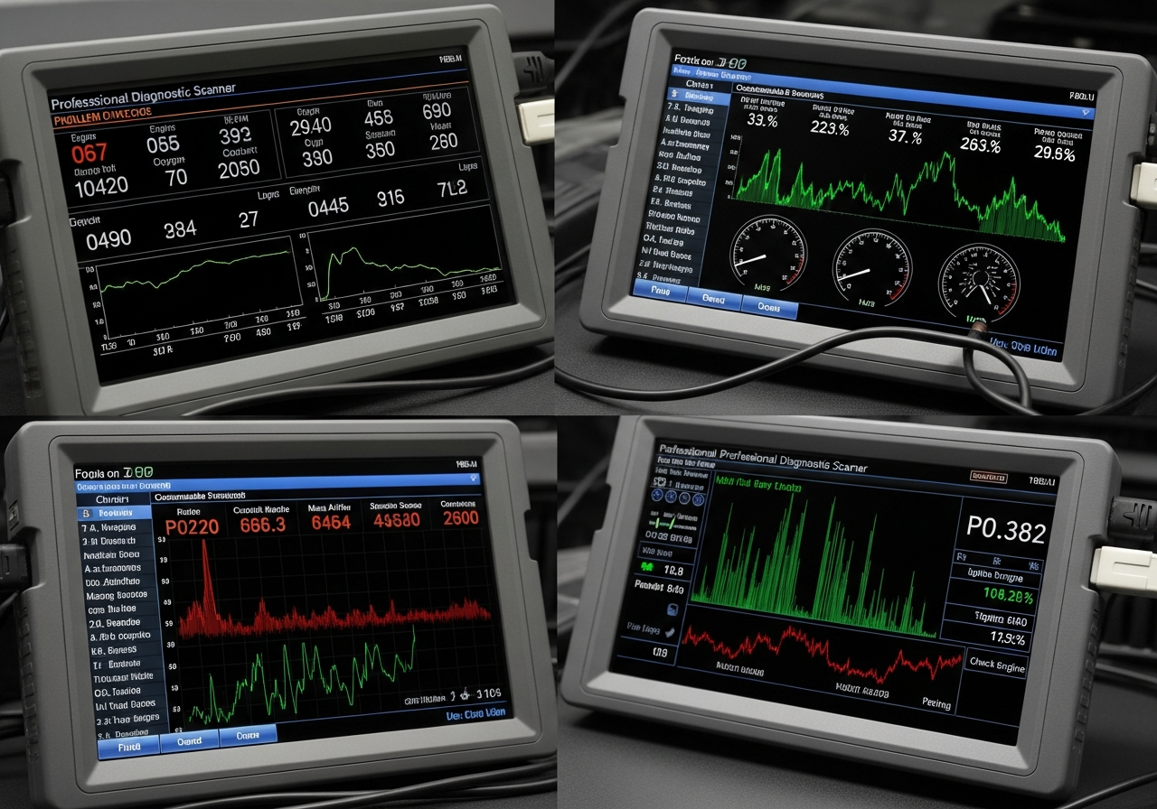 Diagnostic scanner live data