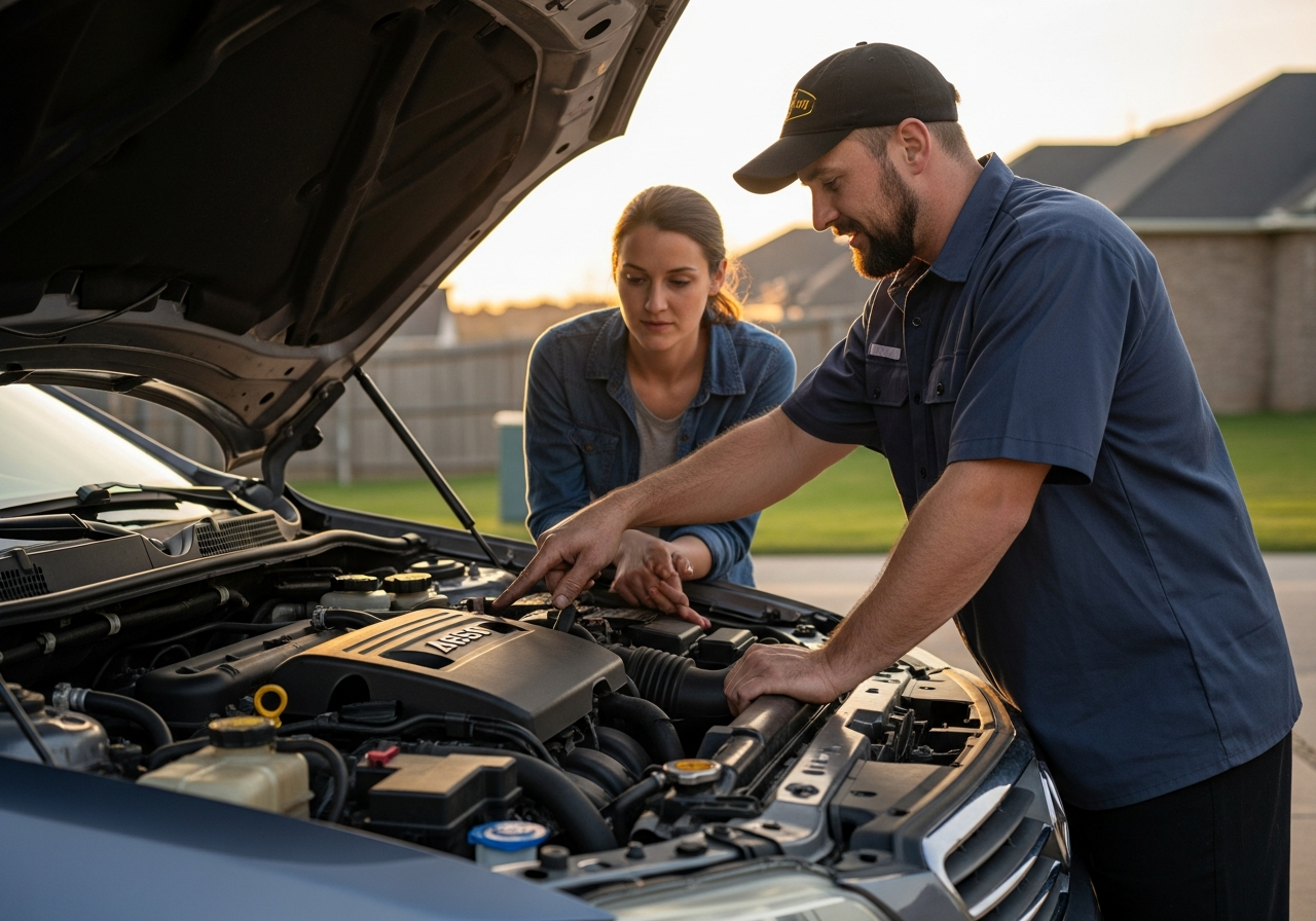 On-site diagnostics and explanation