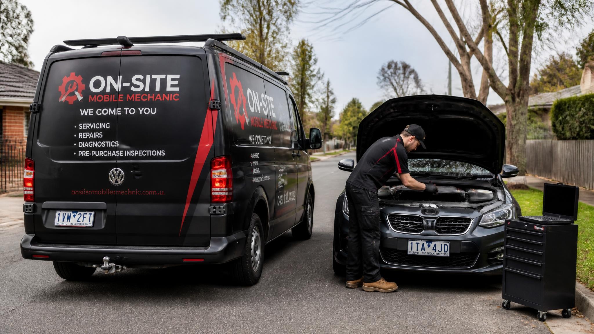 Mobile mechanic servicing Melbourne suburbs