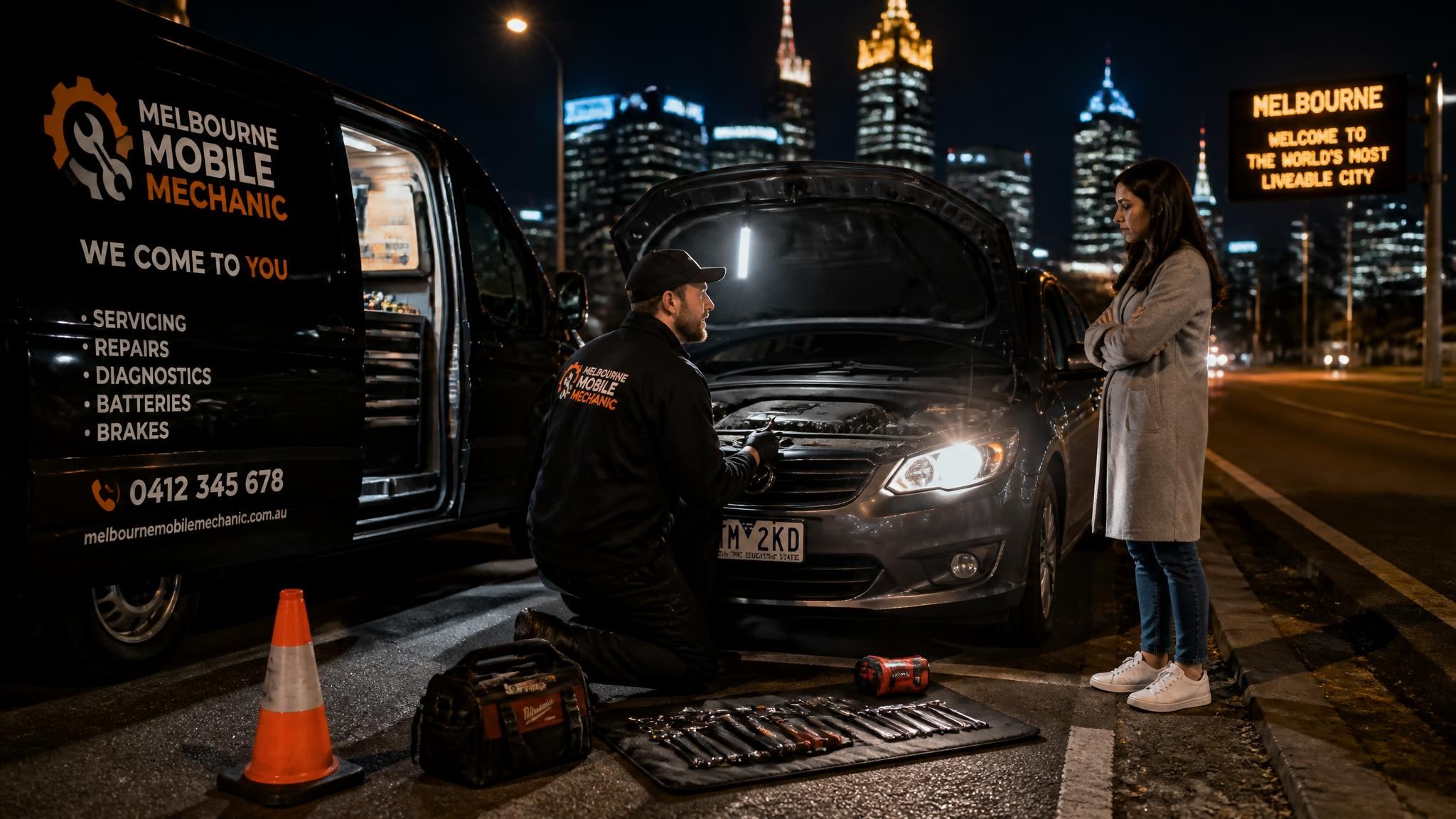 24 hour car mechanic near me in Melbourne