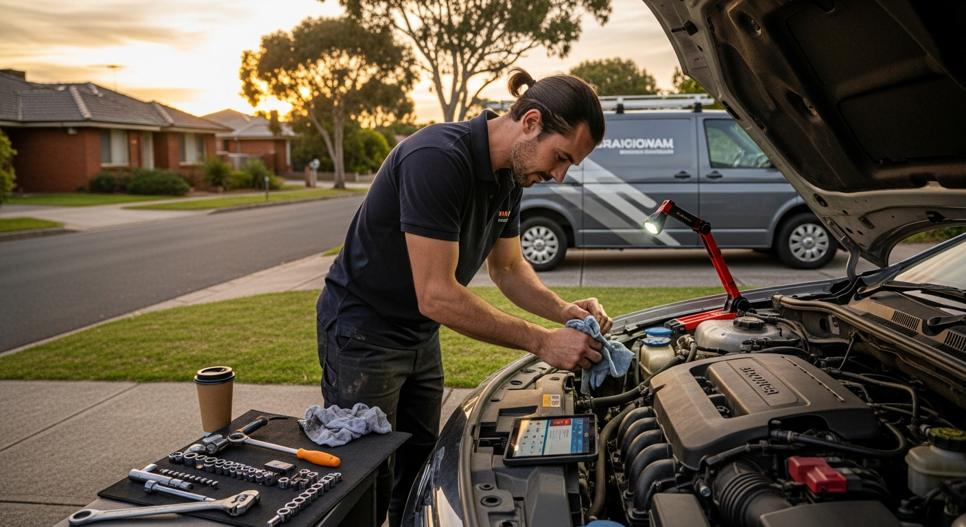 Mobile car repair in Melbourne