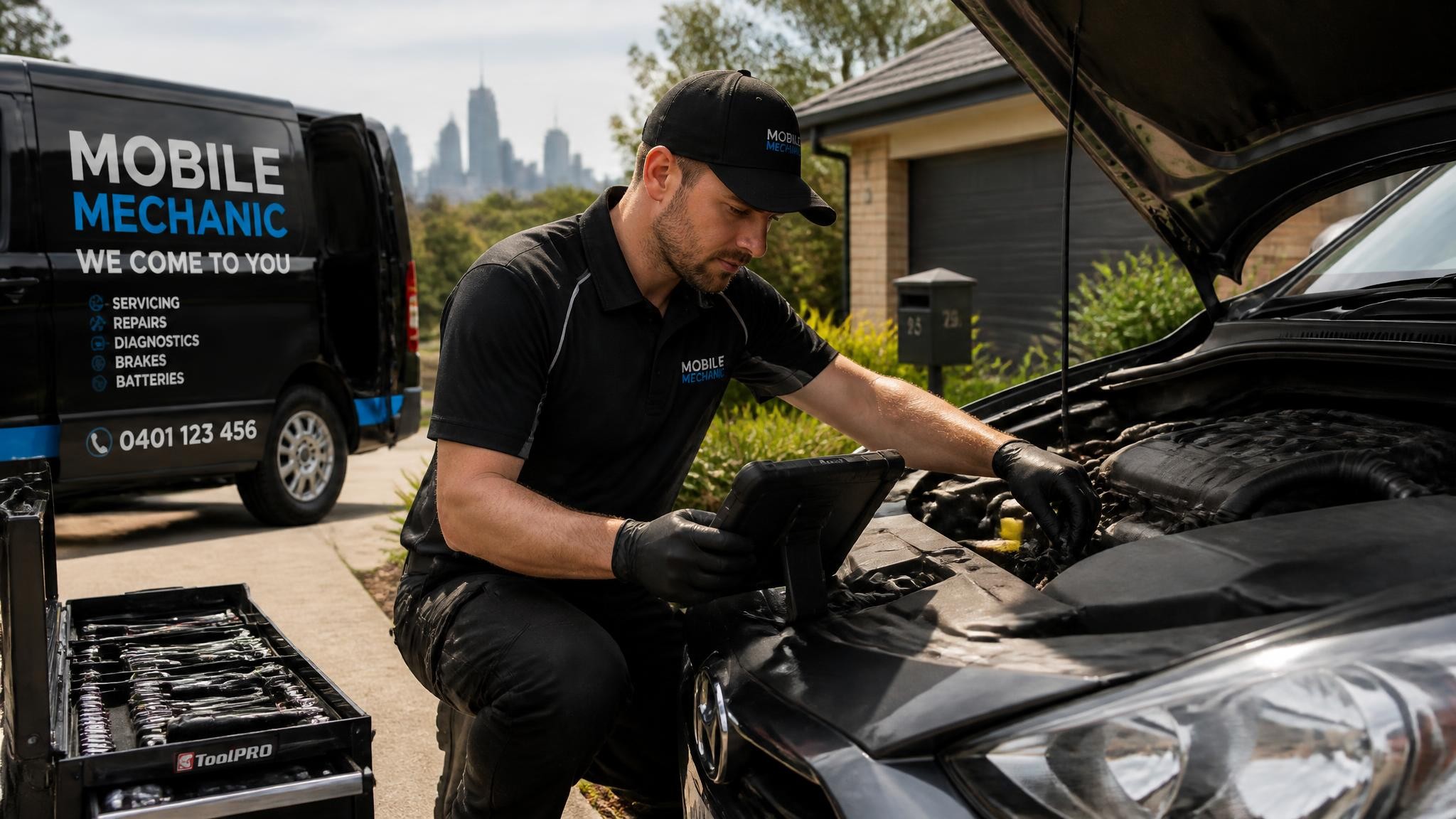 Mobile car repair mechanic in Melbourne