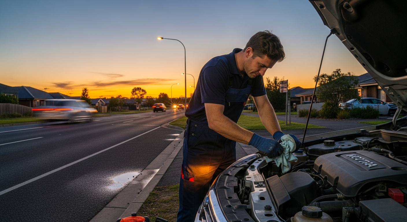 On-road car repair Melbourne