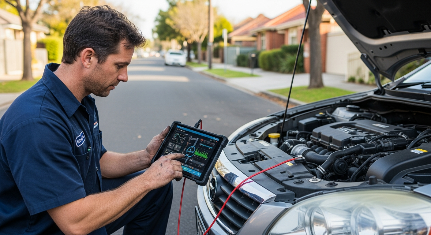 Mobile repair in Melbourne suburb