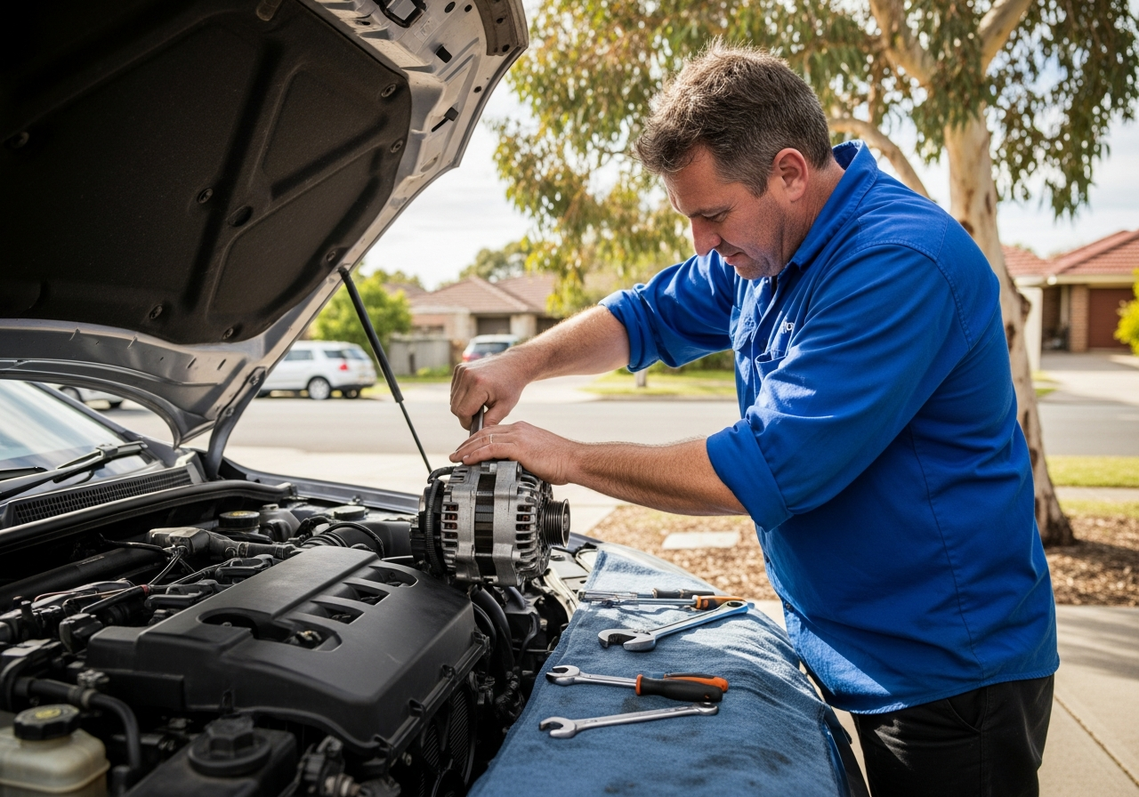 Alternator replacement onsite