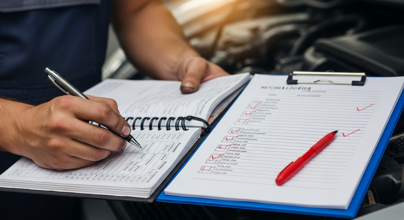 logbook servicing Melbourne