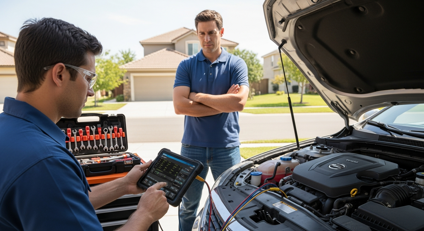 Driveway diagnostic and repair