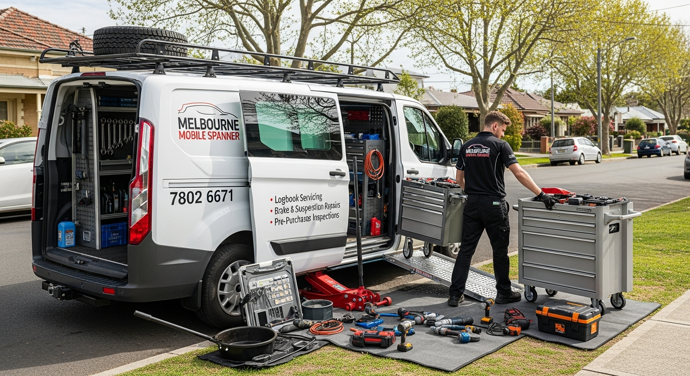 Mobile mechanic van in Melbourne