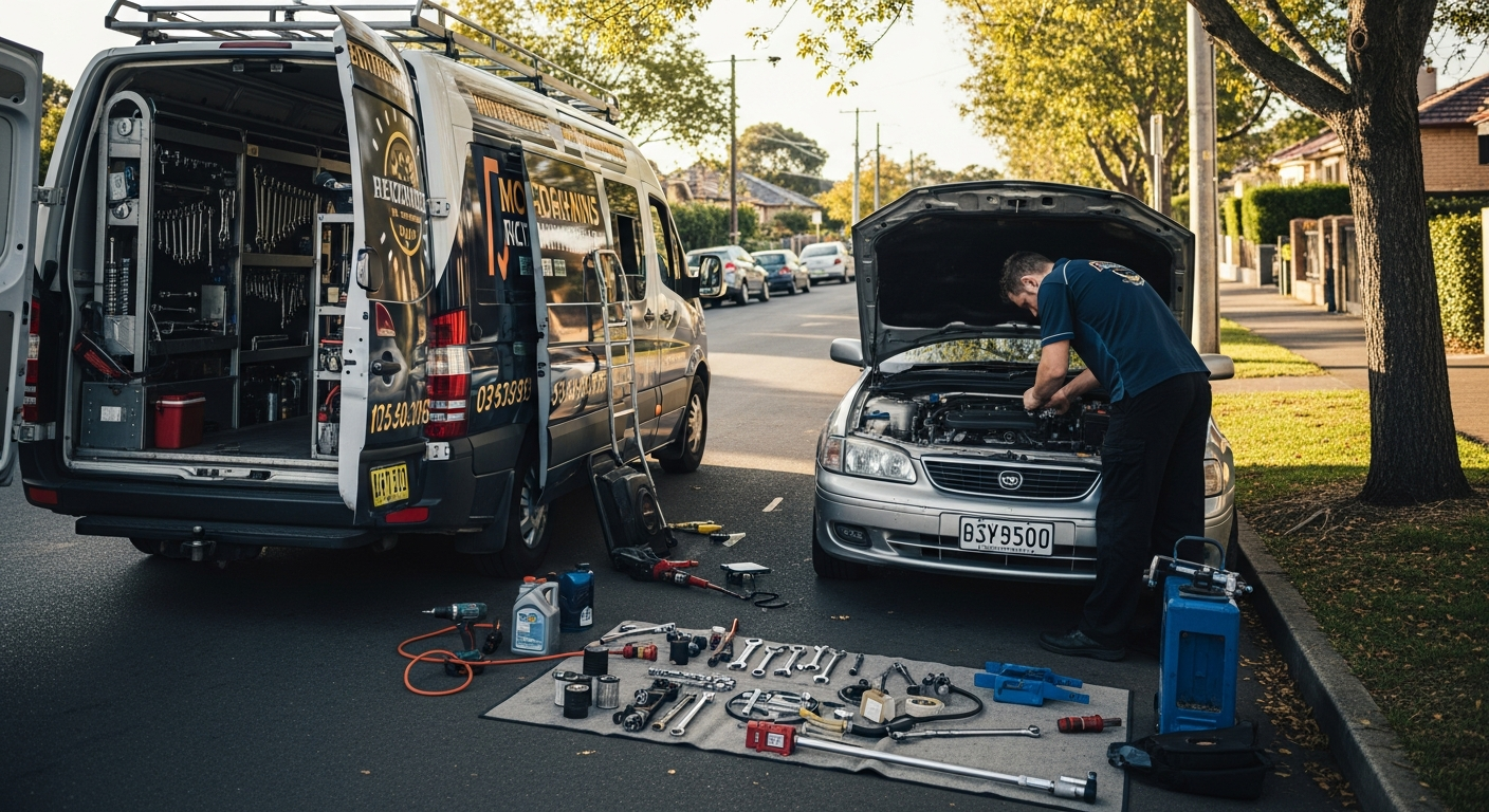 Mobile car servicing Melbourne suburbs