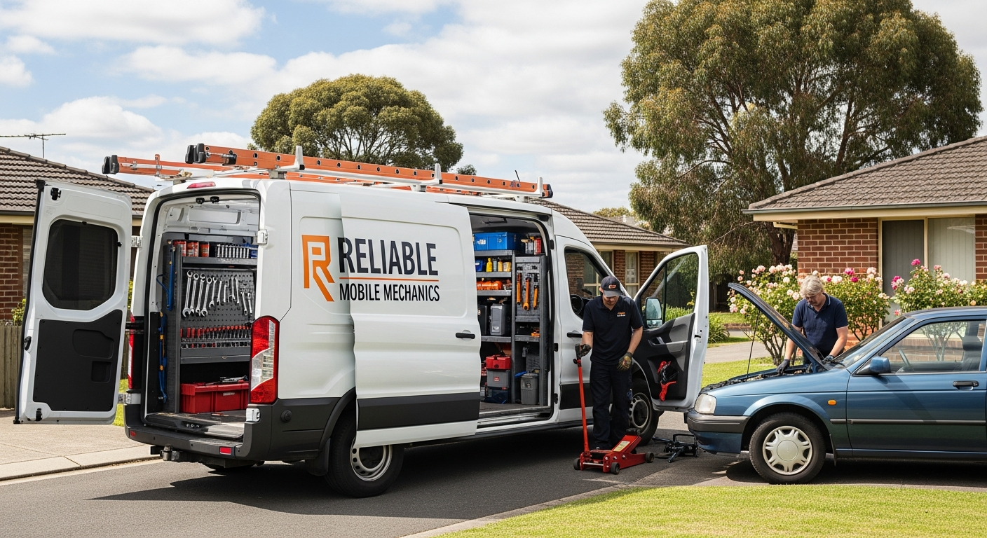 Mobile mechanic Melbourne van