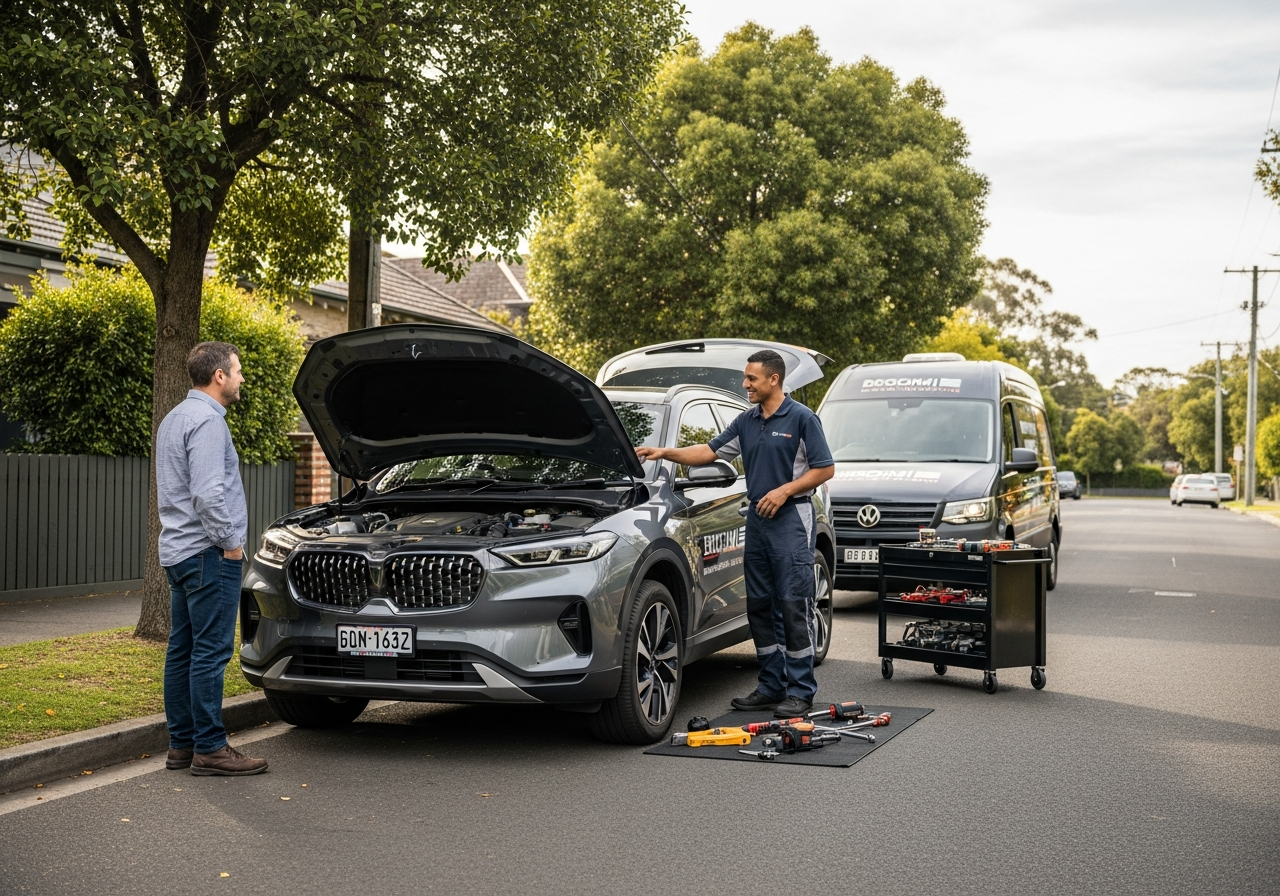 mobile mechanic in kew east