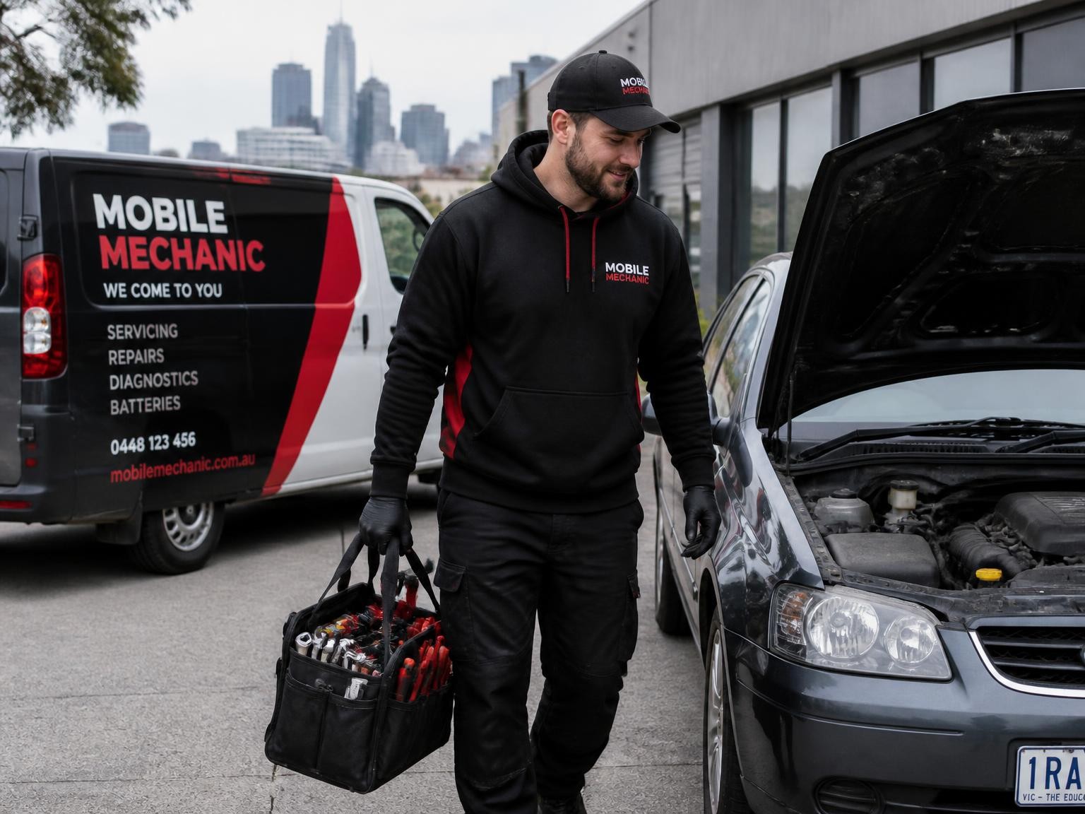 Mobile mechanic repairs and transparent service pricing at your location