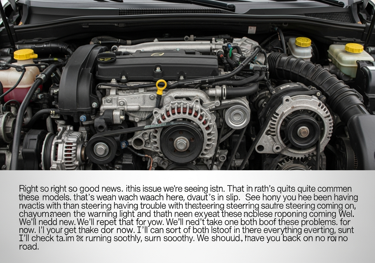 Mechanic explaining issue