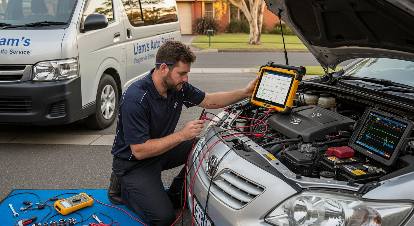 Auto mechanic home service Melbourne