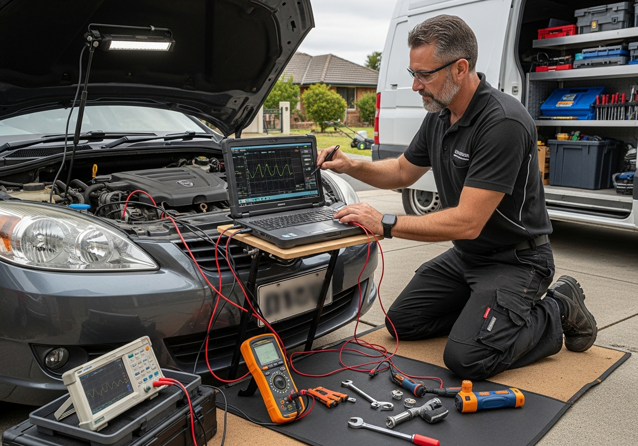 Mobile workshop diagnostic