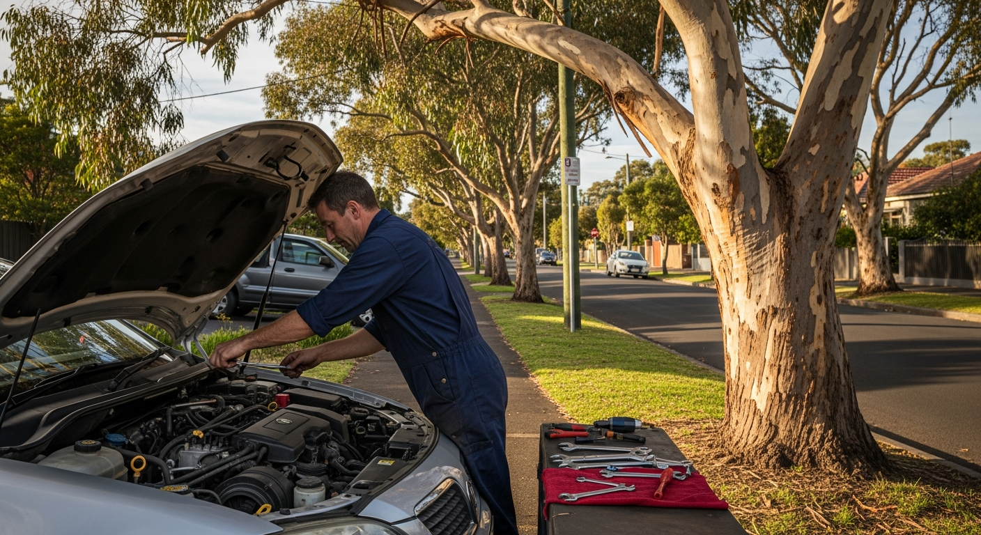 Mobile mechanic Melbourne suburbs