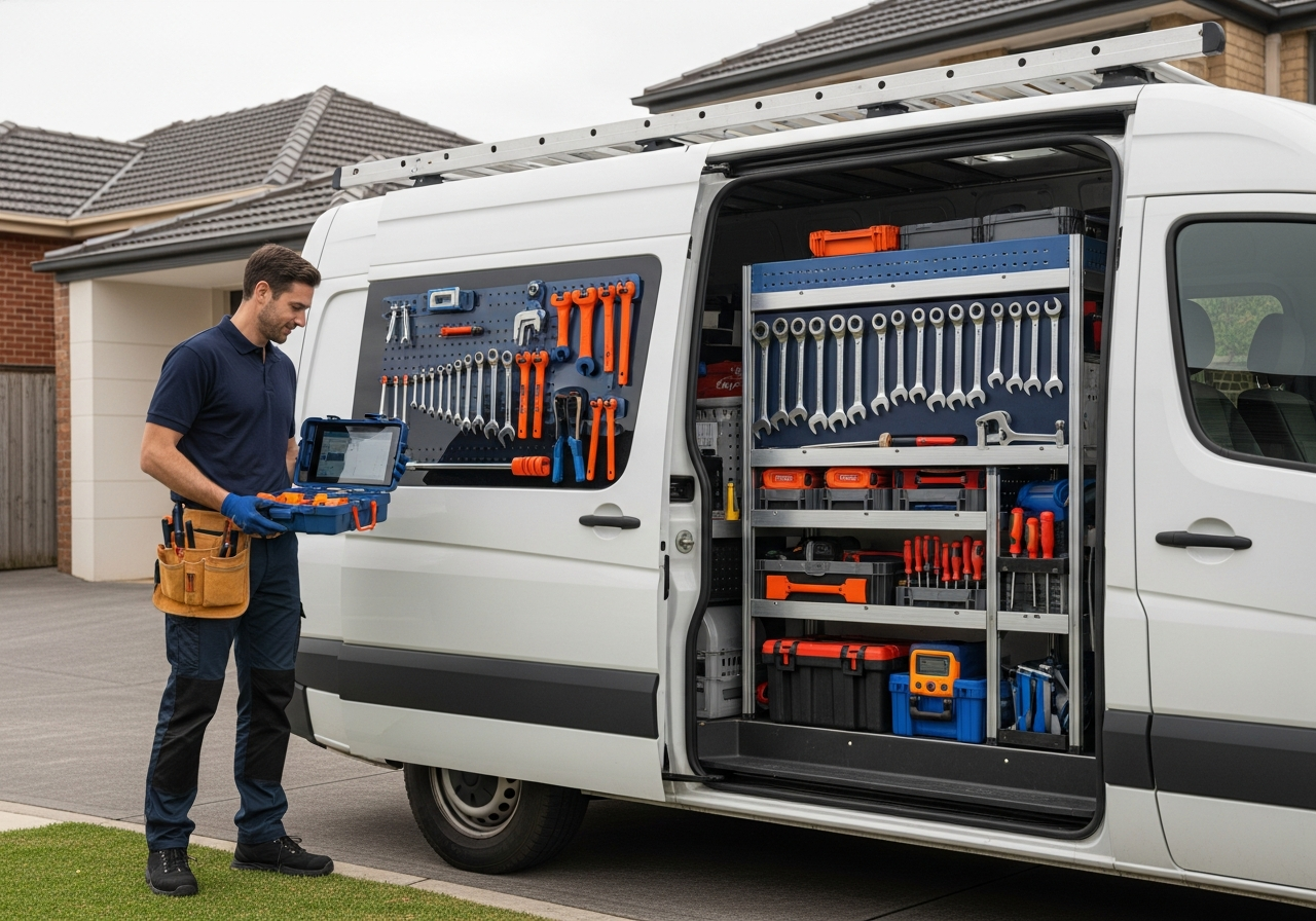 Mobile workshop van