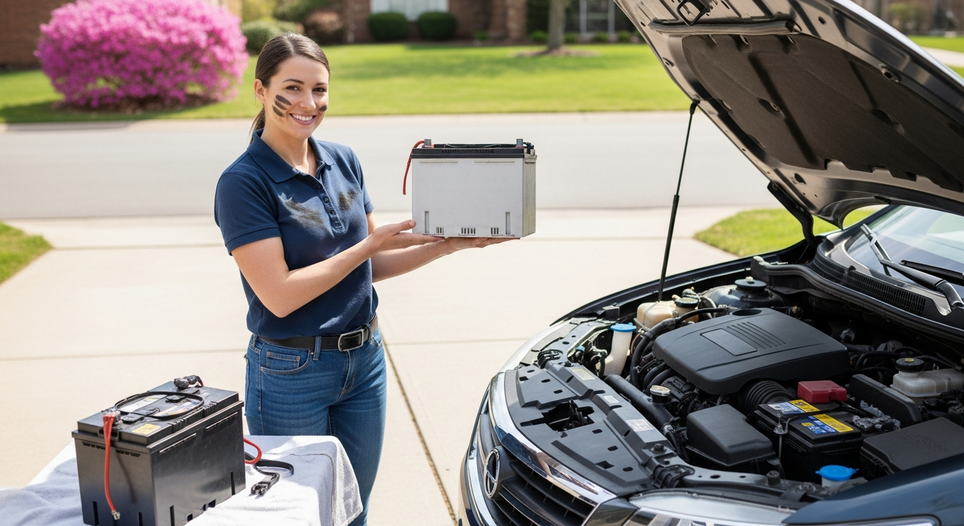Battery replacement onsite
