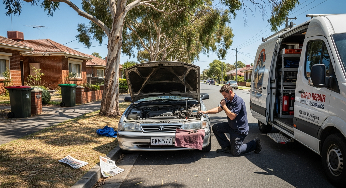 Mechanic near me Melbourne service area