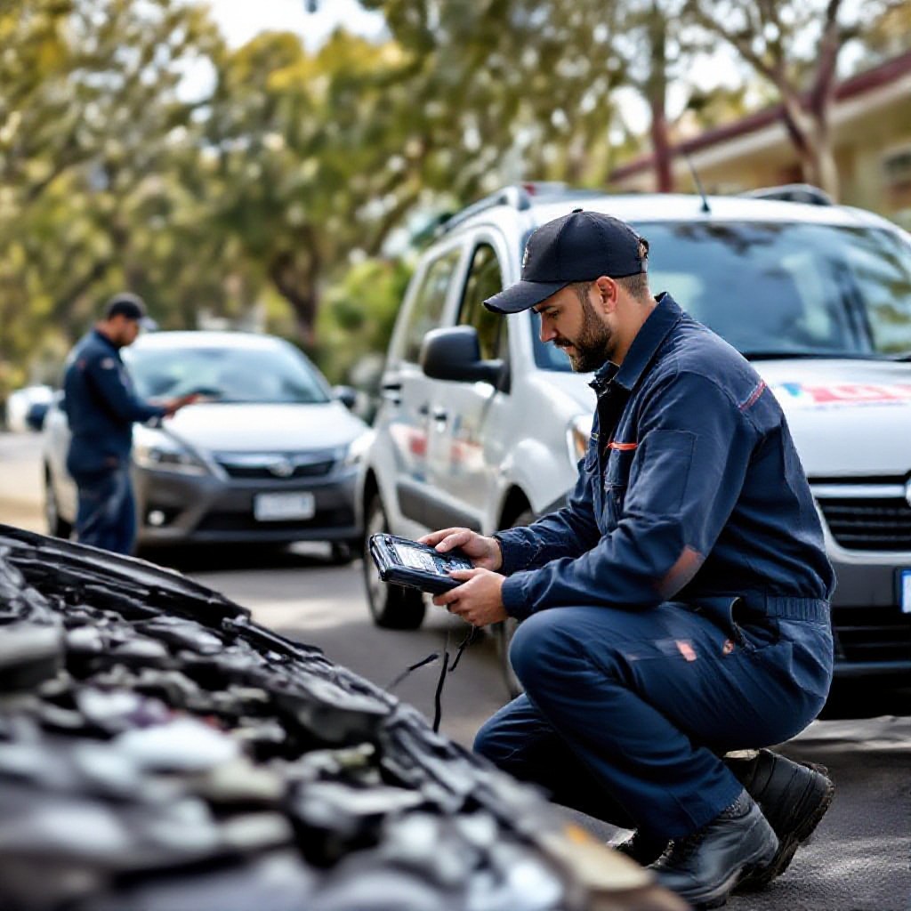 Mobile mechanic onsite