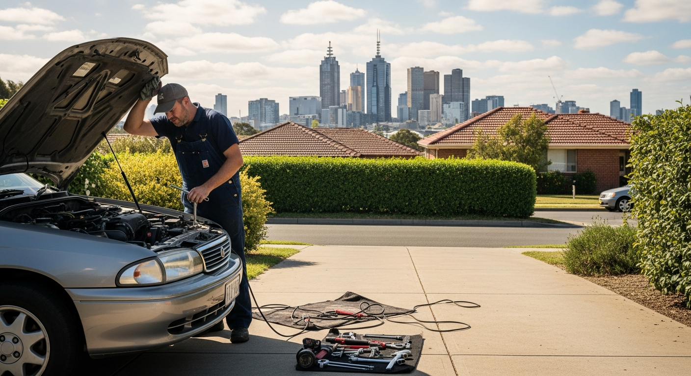 Mobile mechanic in Melbourne suburbs