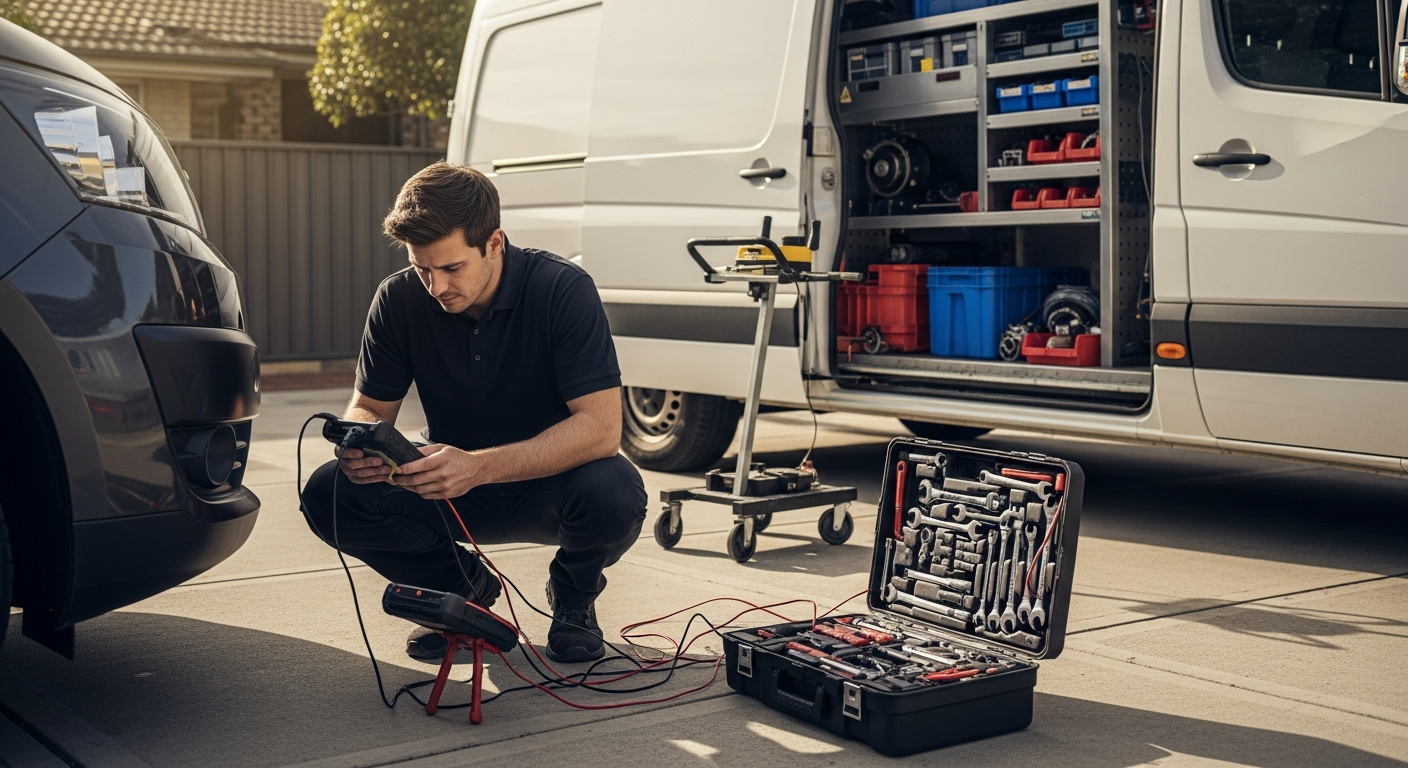 Best car mechanic near me - mobile mechanic onsite