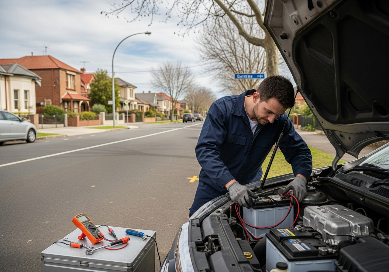 Battery replacement onsite