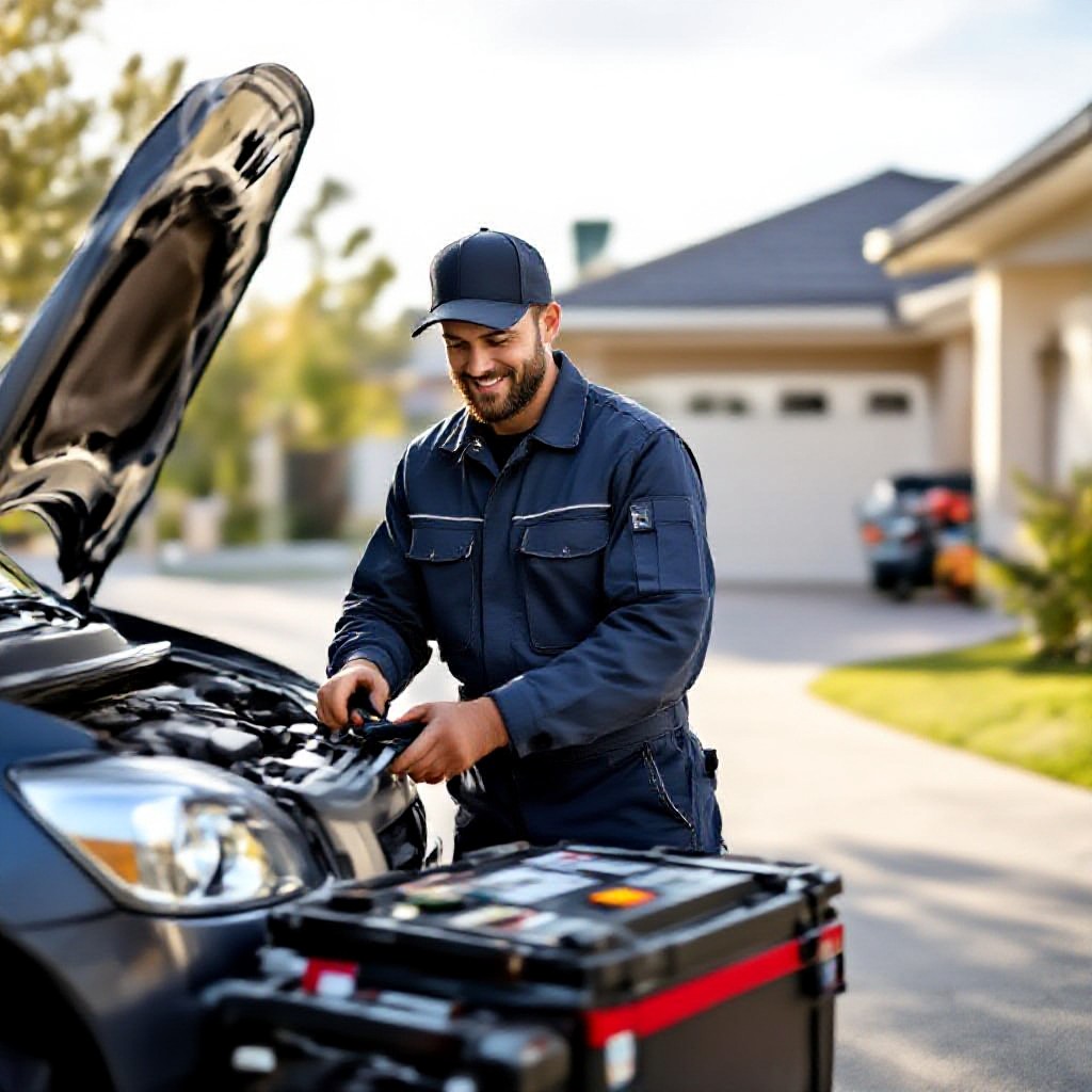 Battery replacement onsite Melbourne
