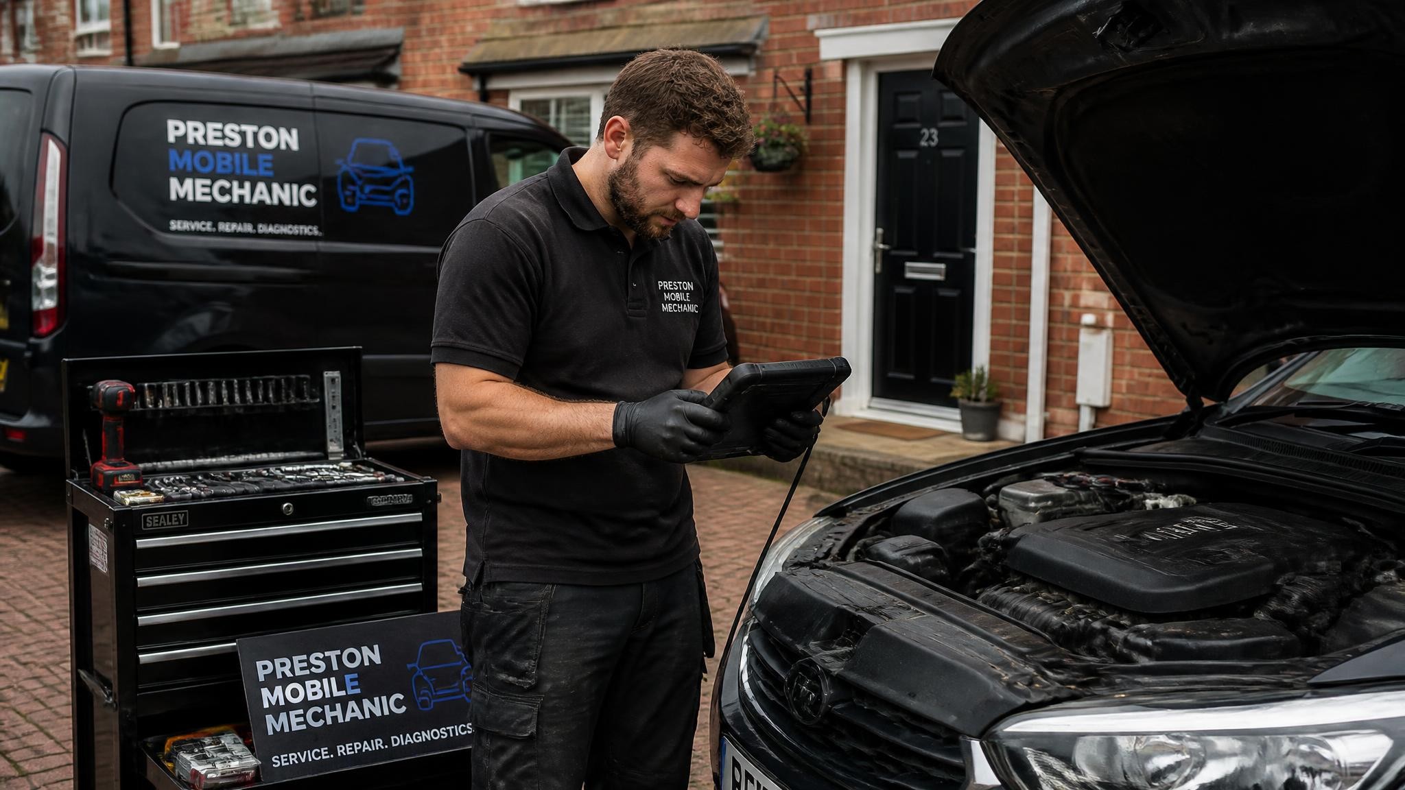 Car mechanic Preston providing mobile vehicle repairs