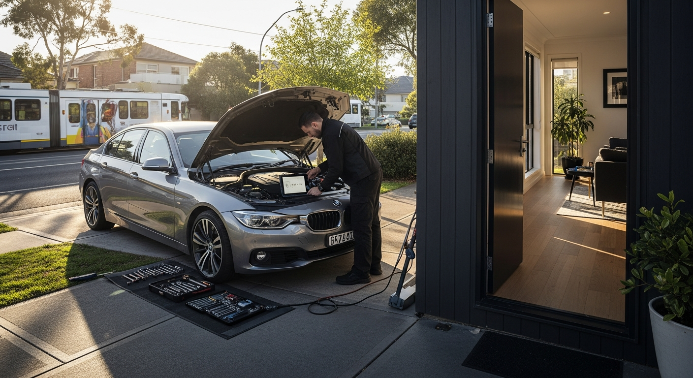 BMW mobile servicing Melbourne