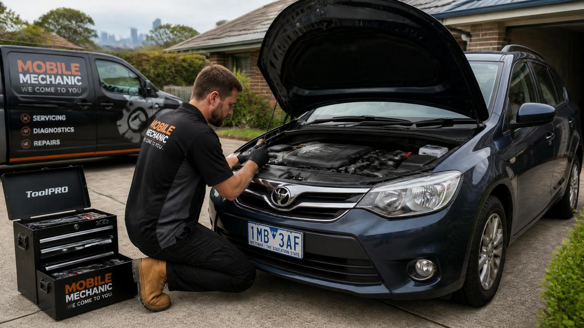 Mobile mechanic providing car repairs in Melbourne