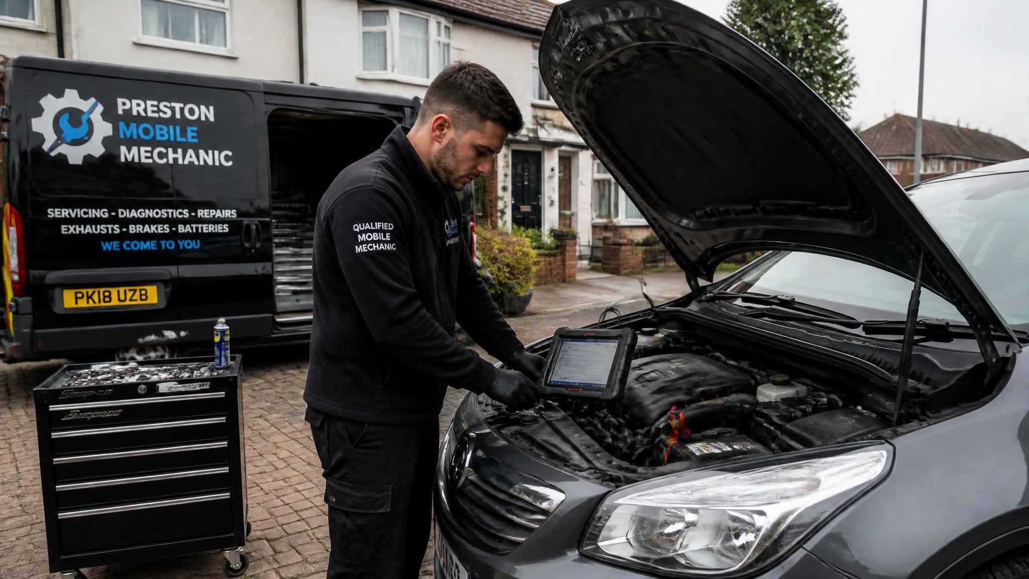 Mobile car repairs in Preston
