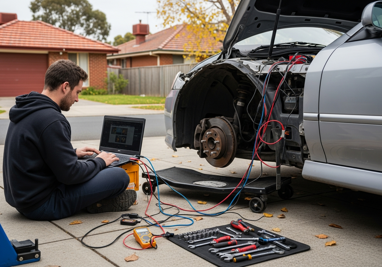 mobile car servicing diagnostic