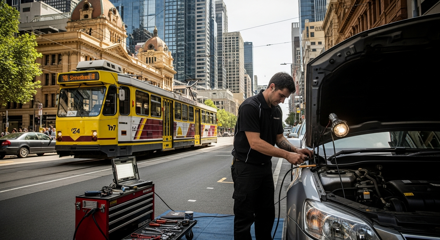 Mobile mechanic Melbourne CBD